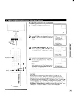 Предварительный просмотр 35 страницы Toshiba TP48D50 Owner'S Manual