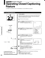 Предварительный просмотр 42 страницы Toshiba TP48D50 Owner'S Manual