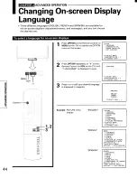 Предварительный просмотр 44 страницы Toshiba TP48D50 Owner'S Manual