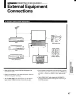 Предварительный просмотр 47 страницы Toshiba TP48D50 Owner'S Manual