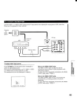 Предварительный просмотр 49 страницы Toshiba TP48D50 Owner'S Manual