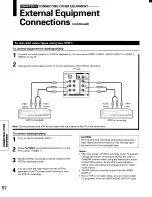 Предварительный просмотр 52 страницы Toshiba TP48D50 Owner'S Manual