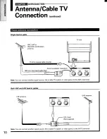 Preview for 10 page of Toshiba TP48D70 Owner'S Manual