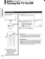 Preview for 22 page of Toshiba TP48D70 Owner'S Manual