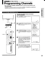 Preview for 23 page of Toshiba TP48D70 Owner'S Manual