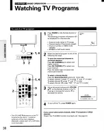 Preview for 30 page of Toshiba TP48D70 Owner'S Manual