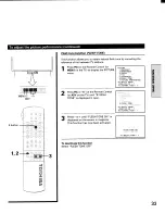 Preview for 33 page of Toshiba TP48D70 Owner'S Manual