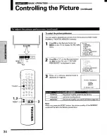 Preview for 34 page of Toshiba TP48D70 Owner'S Manual