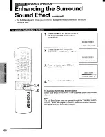 Preview for 40 page of Toshiba TP48D70 Owner'S Manual