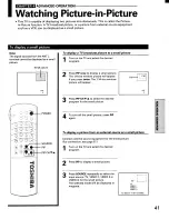 Preview for 41 page of Toshiba TP48D70 Owner'S Manual