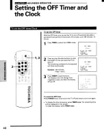 Preview for 44 page of Toshiba TP48D70 Owner'S Manual