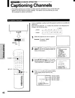 Preview for 46 page of Toshiba TP48D70 Owner'S Manual