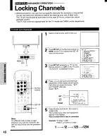 Preview for 48 page of Toshiba TP48D70 Owner'S Manual