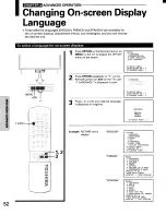 Preview for 52 page of Toshiba TP48D70 Owner'S Manual