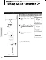 Preview for 54 page of Toshiba TP48D70 Owner'S Manual