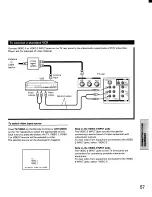 Preview for 57 page of Toshiba TP48D70 Owner'S Manual