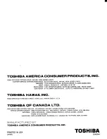 Preview for 66 page of Toshiba TP48D70 Owner'S Manual