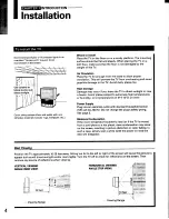 Preview for 4 page of Toshiba TP48D90 Owner'S Manual