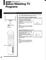 Preview for 28 page of Toshiba TP48D90 Owner'S Manual