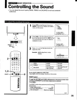 Preview for 35 page of Toshiba TP48D90 Owner'S Manual