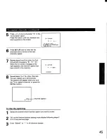 Предварительный просмотр 45 страницы Toshiba TP48D90 Owner'S Manual