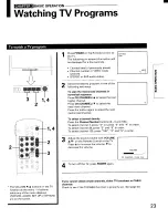 Предварительный просмотр 23 страницы Toshiba TP48E50 Owner'S Manual