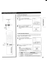 Предварительный просмотр 27 страницы Toshiba TP48E50 Owner'S Manual