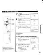 Предварительный просмотр 33 страницы Toshiba TP48E50 Owner'S Manual