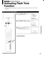 Предварительный просмотр 47 страницы Toshiba TP48E50 Owner'S Manual