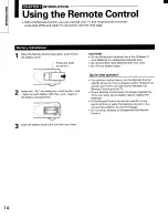 Предварительный просмотр 14 страницы Toshiba TP48E60 Owner'S Manual