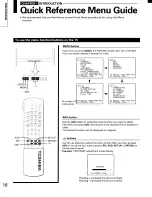 Предварительный просмотр 18 страницы Toshiba TP48E60 Owner'S Manual