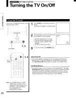 Предварительный просмотр 20 страницы Toshiba TP48E60 Owner'S Manual