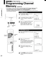 Предварительный просмотр 22 страницы Toshiba TP48E60 Owner'S Manual