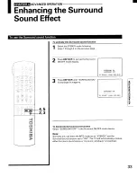 Предварительный просмотр 33 страницы Toshiba TP48E60 Owner'S Manual