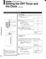 Предварительный просмотр 36 страницы Toshiba TP48E60 Owner'S Manual