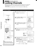 Предварительный просмотр 40 страницы Toshiba TP48E60 Owner'S Manual