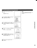 Предварительный просмотр 43 страницы Toshiba TP48E60 Owner'S Manual