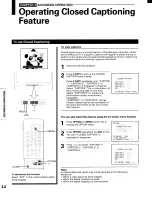 Предварительный просмотр 44 страницы Toshiba TP48E60 Owner'S Manual