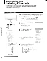 Предварительный просмотр 46 страницы Toshiba TP48E60 Owner'S Manual