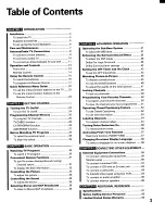 Preview for 3 page of Toshiba TP48E90 Owner'S Manual