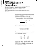 Preview for 8 page of Toshiba TP48E90 Owner'S Manual