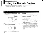 Preview for 16 page of Toshiba TP48E90 Owner'S Manual