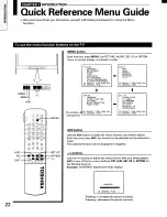 Предварительный просмотр 22 страницы Toshiba TP48E90 Owner'S Manual