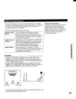 Предварительный просмотр 39 страницы Toshiba TP48E90 Owner'S Manual