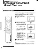 Предварительный просмотр 42 страницы Toshiba TP48E90 Owner'S Manual