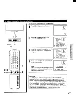 Предварительный просмотр 47 страницы Toshiba TP48E90 Owner'S Manual