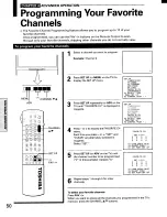 Предварительный просмотр 50 страницы Toshiba TP48E90 Owner'S Manual