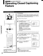 Предварительный просмотр 52 страницы Toshiba TP48E90 Owner'S Manual