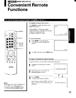 Предварительный просмотр 23 страницы Toshiba TP48G10 Owner'S Manual