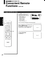 Предварительный просмотр 24 страницы Toshiba TP48G10 Owner'S Manual